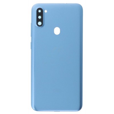 Back Panel Cover For Samsung Galaxy A11 Blue - Maxbhi Com