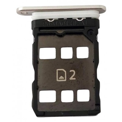 Sim Card Holder Tray For Zte Axon 40 Ultra White - Maxbhi Com