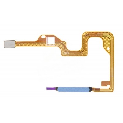Fingerprint Sensor Flex Cable For Honor X7 Blue By - Maxbhi Com