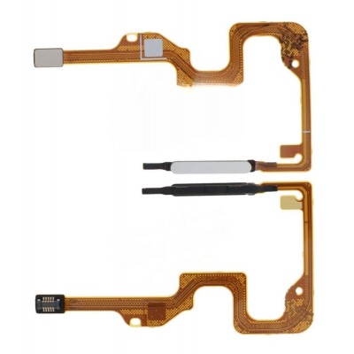 Fingerprint Sensor Flex Cable For Honor X7 Silver By - Maxbhi Com