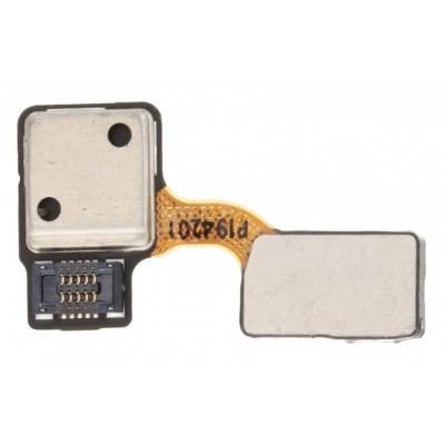 Fingerprint Sensor Flex Cable For Huawei Y8p White By - Maxbhi Com