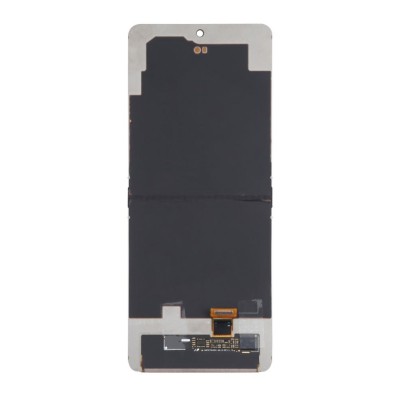Lcd With Touch Screen For Samsung Galaxy Z Flip White By - Maxbhi Com