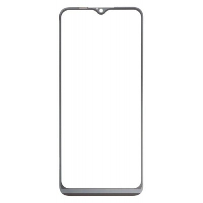 Replacement Front Glass For Realme C31 Silver By - Maxbhi Com