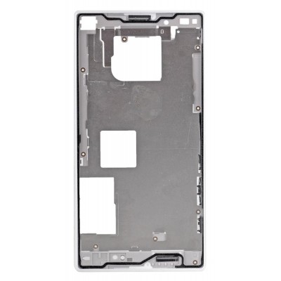 Lcd Frame Middle Chassis For Sony Xperia Z5 Compact White By - Maxbhi Com