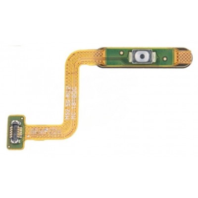 Fingerprint Sensor Flex Cable For Samsung Galaxy M22 Light Blue By - Maxbhi Com