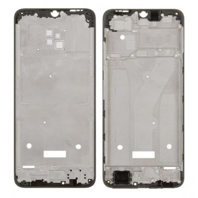 Lcd Frame Middle Chassis For Infinix Smart 7 Hd Black By - Maxbhi Com