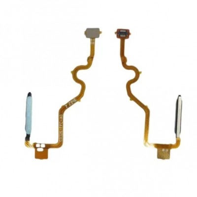 Fingerprint Sensor Flex Cable For Tecno Spark 10 Blue By - Maxbhi Com