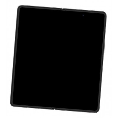 Lcd Frame Middle Chassis For Tecno Phantom V Fold White By - Maxbhi Com