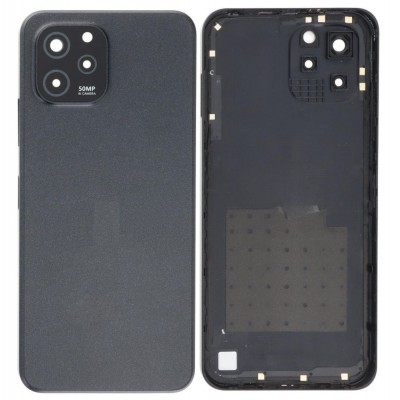 Back Panel Cover For Huawei Nova Y61 Black - Maxbhi Com