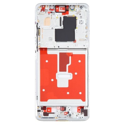 Lcd Frame Middle Chassis For Huawei Mate 50 Pro White By - Maxbhi Com
