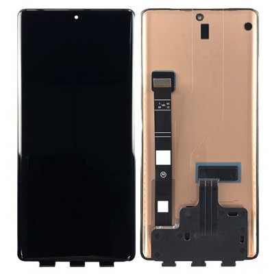 Lcd With Touch Screen For Motorola Moto X40 White By - Maxbhi Com