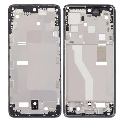 Lcd Frame Middle Chassis For Motorola Edge 2022 Black By - Maxbhi Com