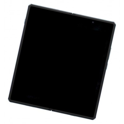 Lcd Frame Middle Chassis For Vivo X Fold 5g Black By - Maxbhi Com
