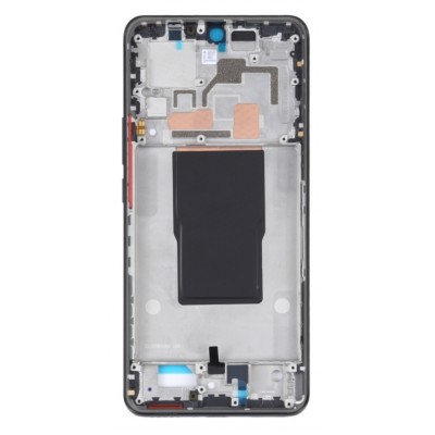 Lcd Frame Middle Chassis For Xiaomi Redmi K50 Ultra Silver By - Maxbhi Com