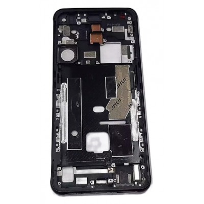 Lcd Frame Middle Chassis For Zte Nubia Red Magic 7 Black By - Maxbhi Com
