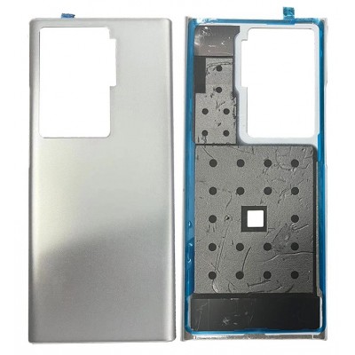 Back Panel Cover For Zte Axon 40 Ultra White - Maxbhi Com