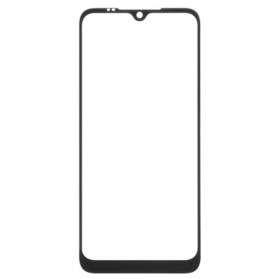 Replacement Front Glass For Xiaomi Redmi Note 8t Black By - Maxbhi Com