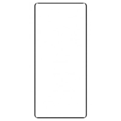 Replacement Front Glass For Zte Axon 40 Ultra Black By - Maxbhi Com