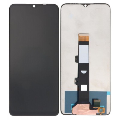 Lcd With Touch Screen For Motorola Moto E22i Black By - Maxbhi Com