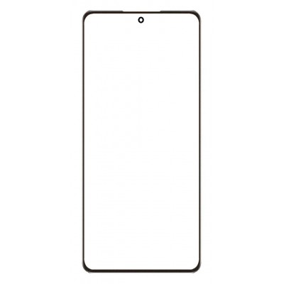 Replacement Front Glass For Realme Gt 2 Explorer Master Black By - Maxbhi Com
