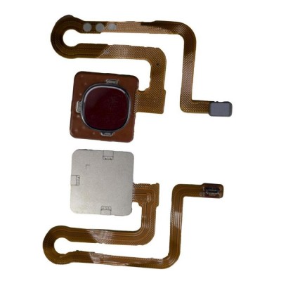 Fingerprint Sensor Flex Cable For Vivo Y12i Black By - Maxbhi Com