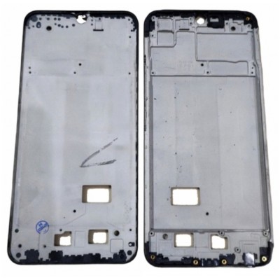 Lcd Frame Middle Chassis For Vivo Y12i White By - Maxbhi Com