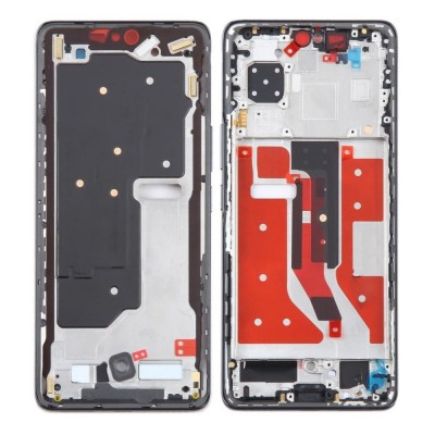 Lcd Frame Middle Chassis For Honor 80 Pro Black By - Maxbhi Com