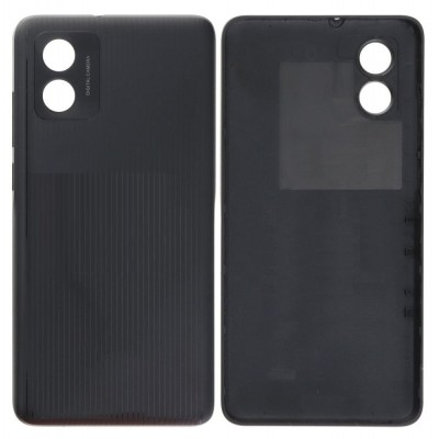 Back Panel Cover For Alcatel 1b 2022 Black - Maxbhi Com