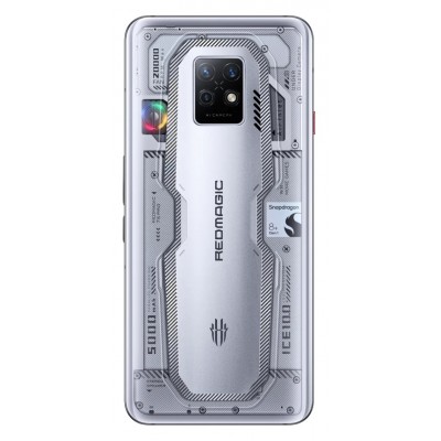 Full Body Housing For Zte Nubia Red Magic 7s Pro Silver - Maxbhi Com