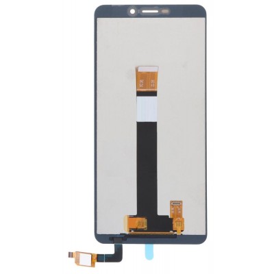 Lcd With Touch Screen For Nokia C100 Blue By - Maxbhi Com