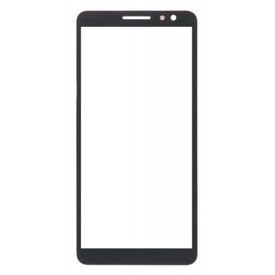 Replacement Front Glass For Alcatel 1b 2022 Black By - Maxbhi Com