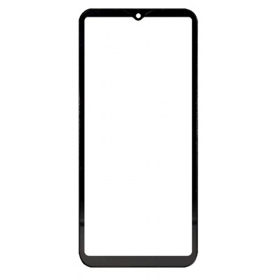 Replacement Front Glass For Cat S53 Black By - Maxbhi Com
