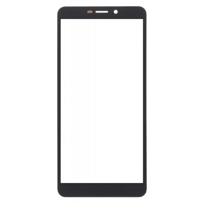 Replacement Front Glass For Nokia C100 Blue By - Maxbhi Com