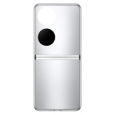 Back Panel Cover For Huawei Pocket S Silver - Maxbhi Com