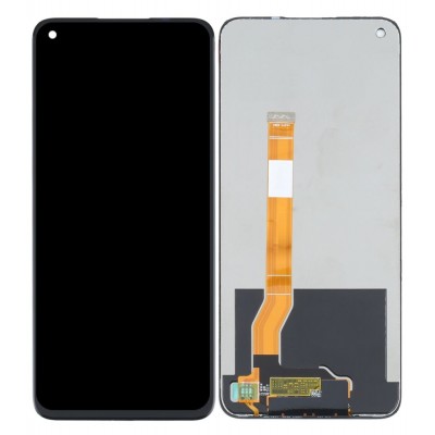 Lcd With Touch Screen For Realme Q3s Black By - Maxbhi Com