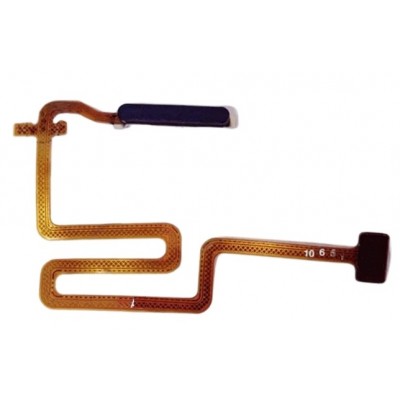 Fingerprint Sensor Flex Cable For Realme Q3s Blue By - Maxbhi Com