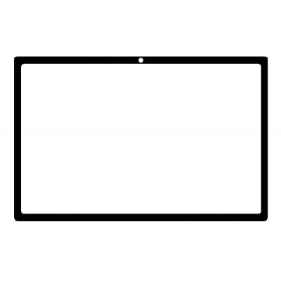 Replacement Front Glass For Blackview Tab 15 Silver By - Maxbhi Com