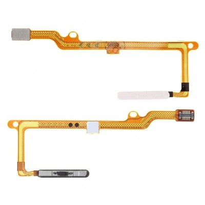 Fingerprint Sensor Flex Cable For Huawei Nova 10z Silver By - Maxbhi Com