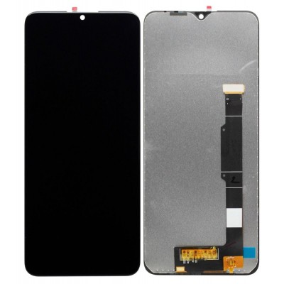 Lcd With Touch Screen For Tcl 30 Xl White By - Maxbhi Com