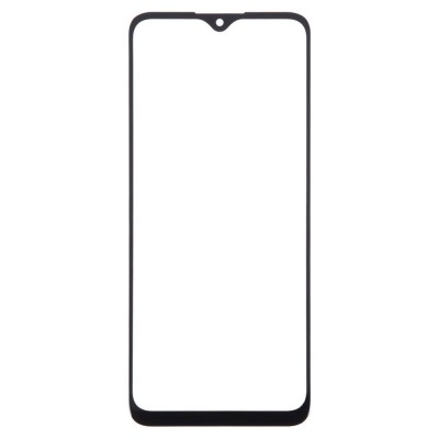 Replacement Front Glass For Oppo A58x Black By - Maxbhi Com