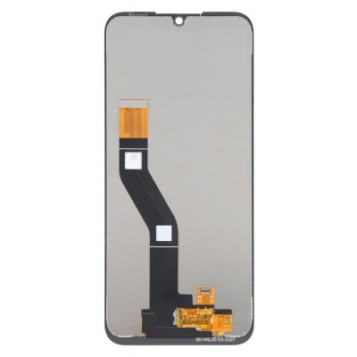 Lcd With Touch Screen For Nokia C200 Black By - Maxbhi Com
