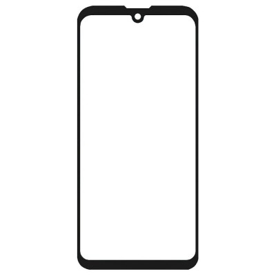 Replacement Front Glass For Blackview Bv5200 Black By - Maxbhi Com