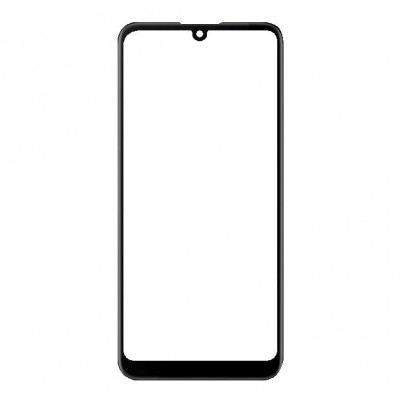 Replacement Front Glass For Htc Wildfire E1 Plus Blue By - Maxbhi Com