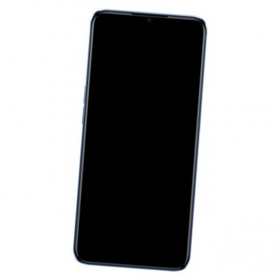 Lcd Frame Middle Chassis For Realme Q5i Blue By - Maxbhi Com