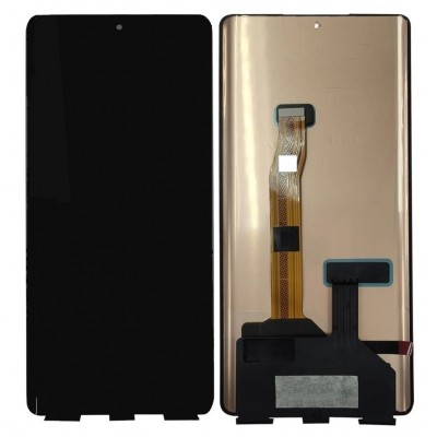Lcd With Touch Screen For Honor V40 Lite Black By - Maxbhi Com