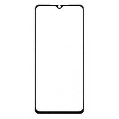 Replacement Front Glass For Vivo Iqoo U5 5g Black By - Maxbhi Com