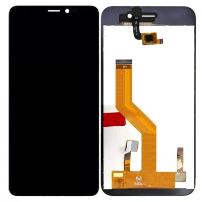 LCD with Touch Screen for Wiko Y52 Black