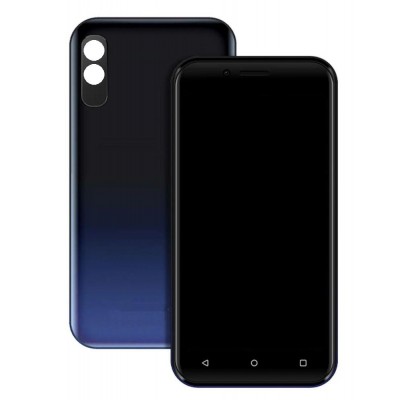 Back Panel Cover For Blu Studio X10l 2022 Blue - Maxbhi Com