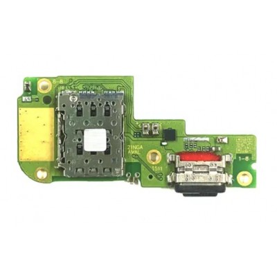 Charging Connector Flex Pcb Board For Lava Agni 2 5g By - Maxbhi Com