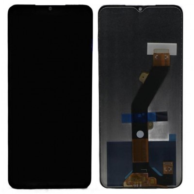 Lcd With Touch Screen For Itel P40 Black By - Maxbhi Com